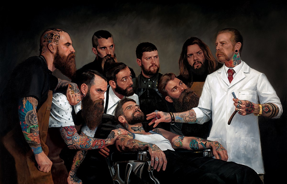 The Shaving Lesson of Frank Rimer